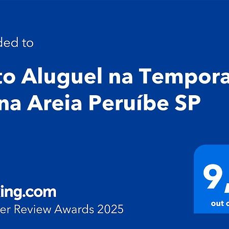 Apto Aluguel Na Temporada Pe Na Areia Peruibe Sp Exterior photo
